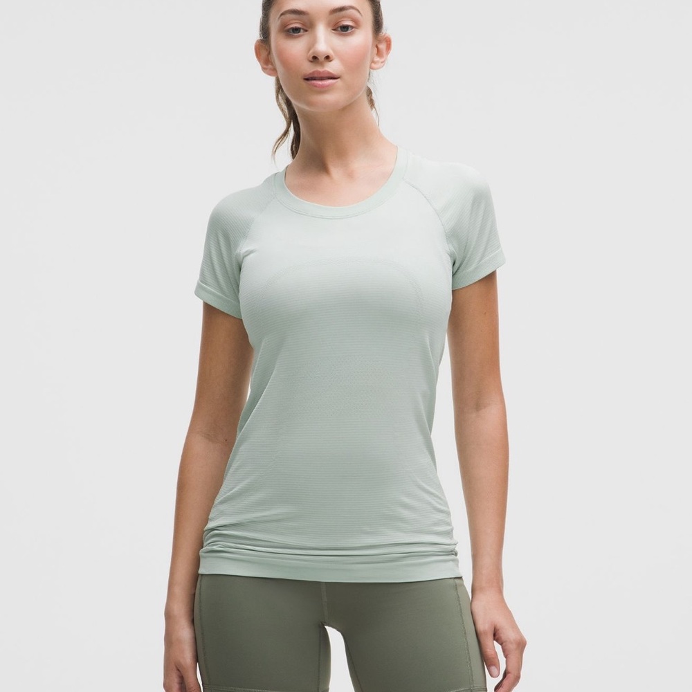 Lululemon swiftly tech short sleeve mint
